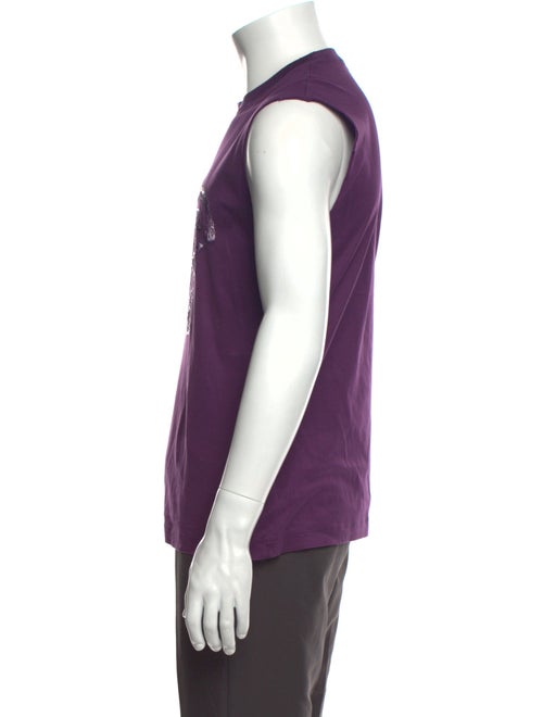 Versace Graphic Print Crew Neck T-Shirt