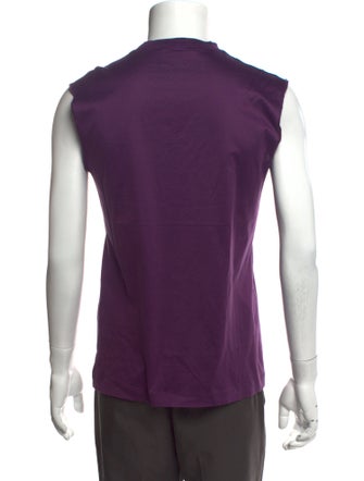 Versace Graphic Print Crew Neck T-Shirt