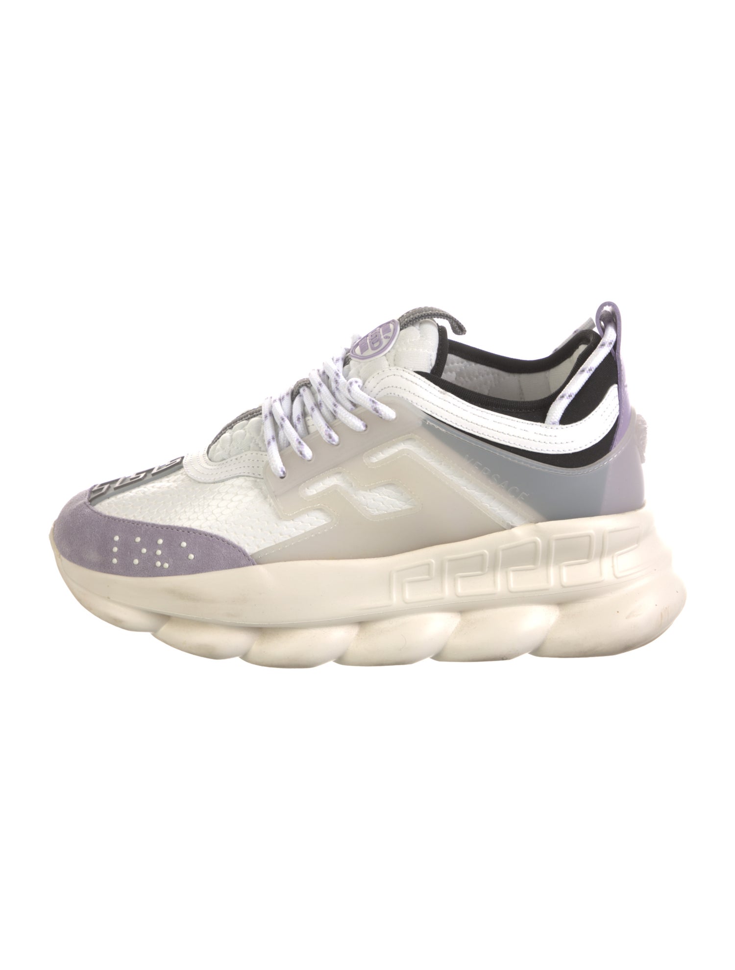 Versace Colorblock Pattern Sneakers