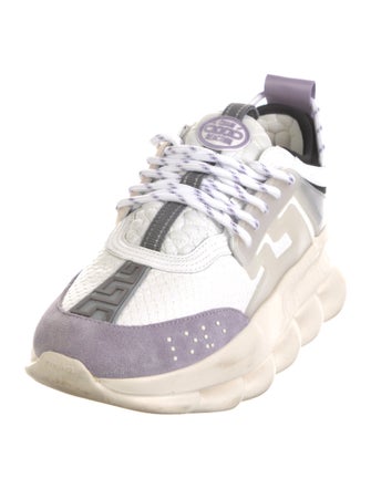 Versace Colorblock Pattern Sneakers