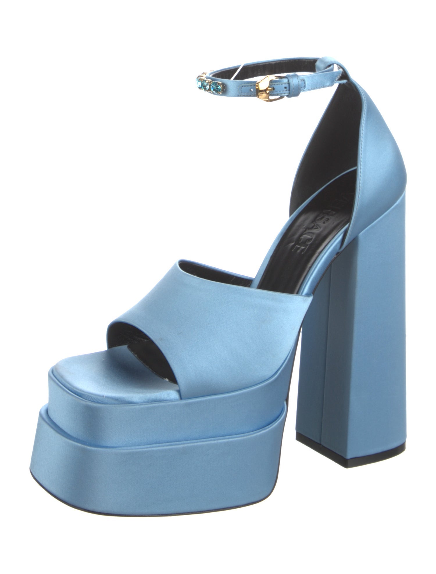 Versace Satin Sandals