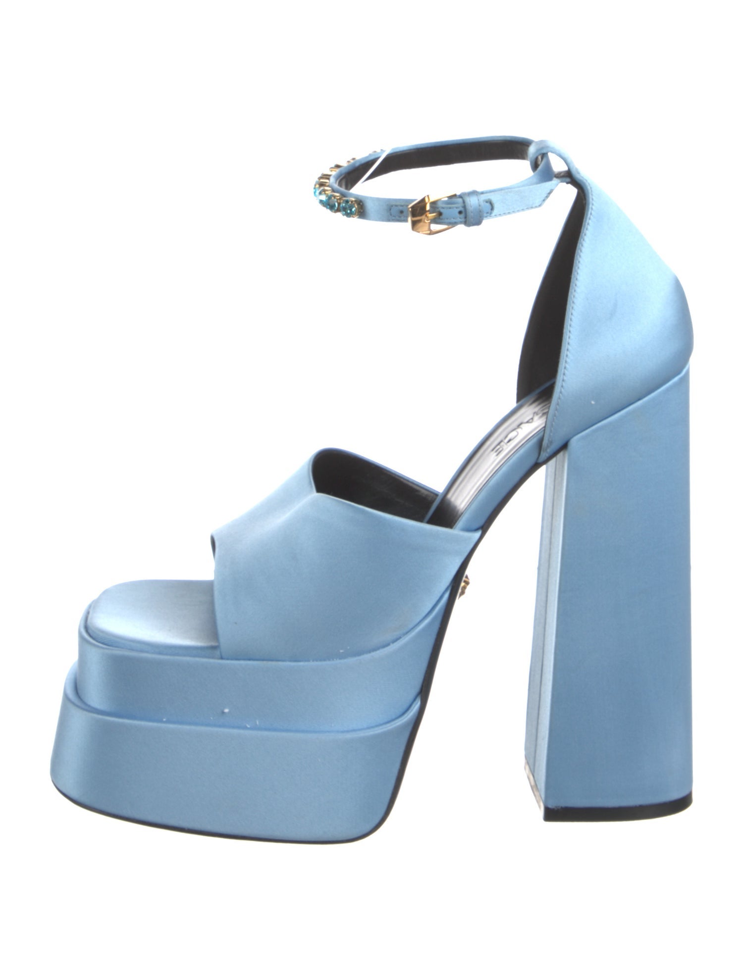 Versace Satin Sandals