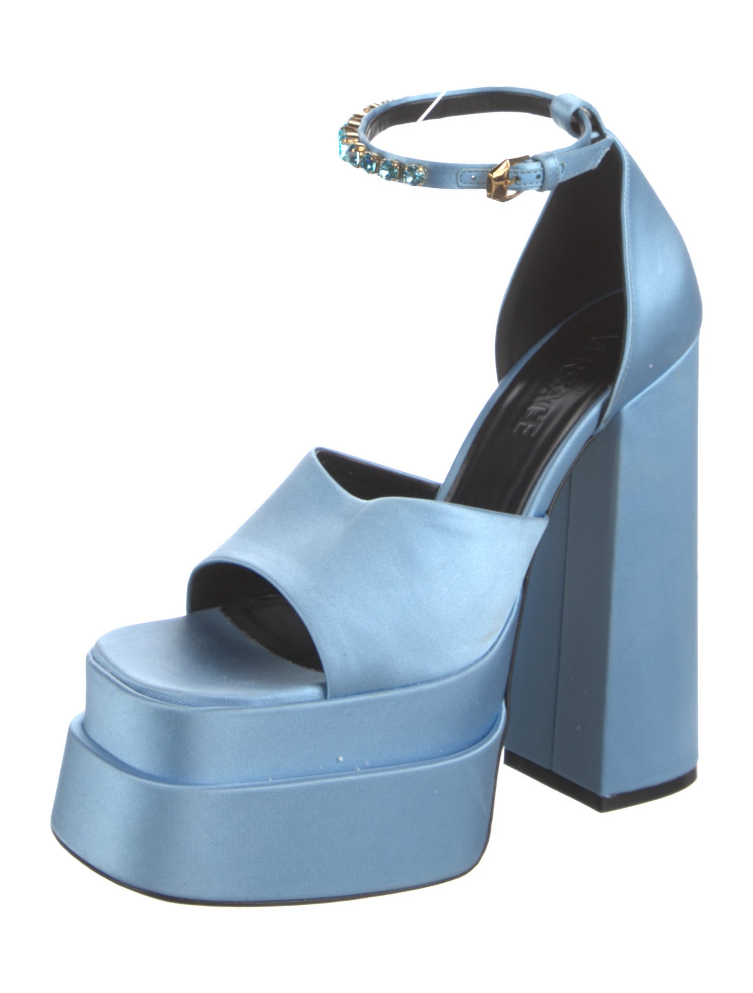 Versace Satin Sandals