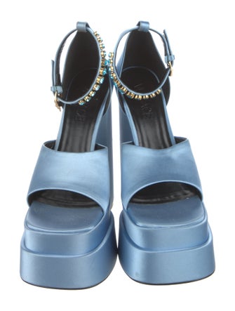 Versace Satin Sandals