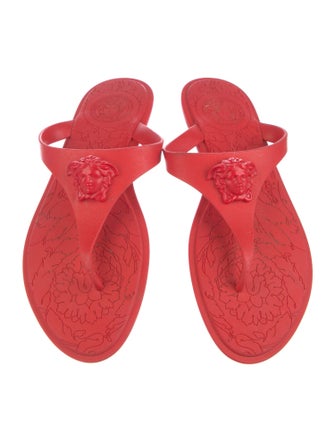 Versace Medusa Insignia Rubber Slides
