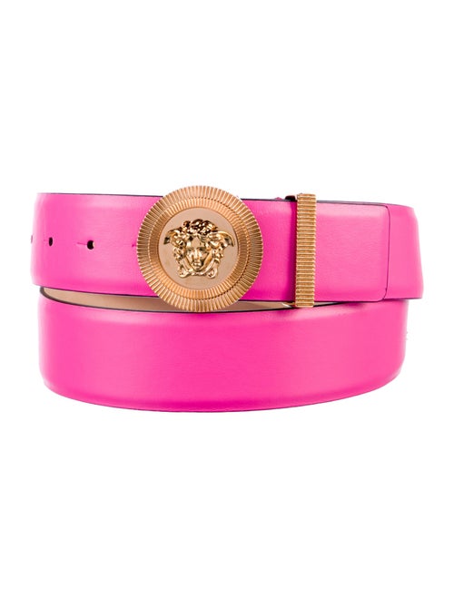 Versace Medusa Insignia Leather Belt