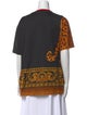 Versace Graphic Print Crew Neck T-Shirt