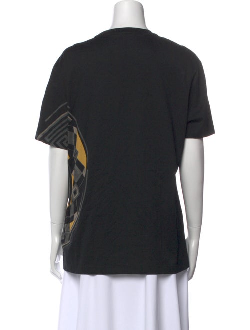 Versace Graphic Print Crew Neck T-Shirt