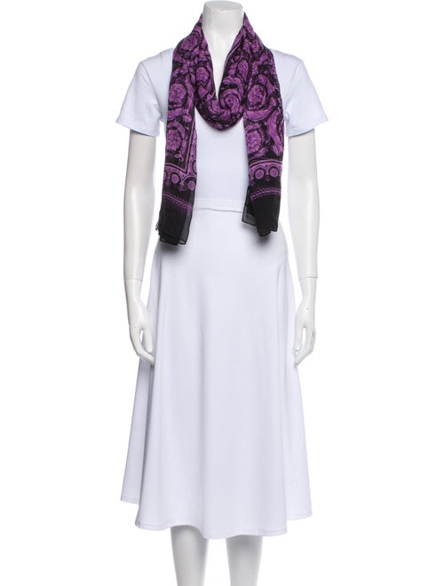 Versace Silk Printed Scarf
