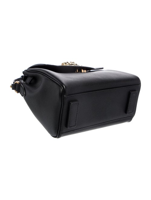 Versace Leather Top Handle Bag