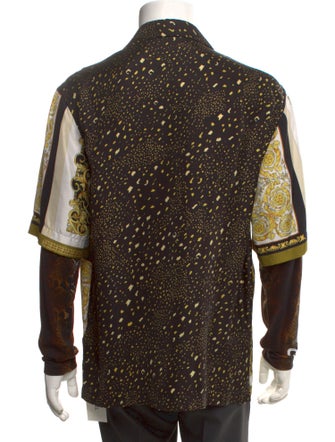 Versace Silk Printed Shirt