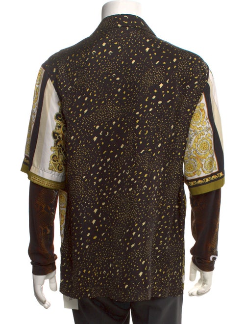 Versace Silk Printed Shirt