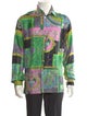 Versace Silk Printed Shirt