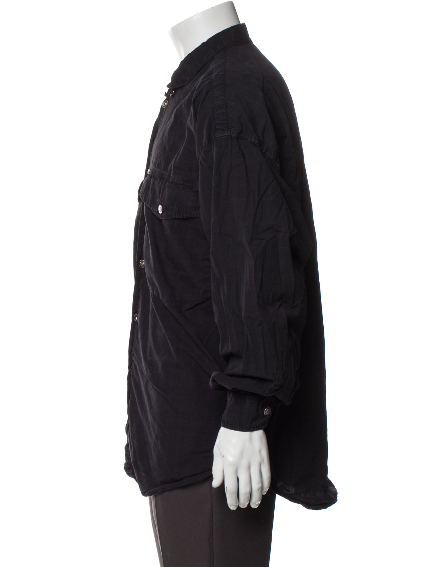 Versace Medusa Insignia Long Sleeve Shirt