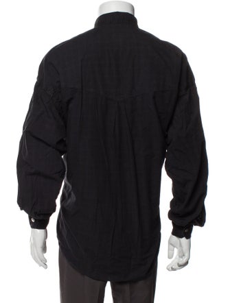 Versace Medusa Insignia Long Sleeve Shirt