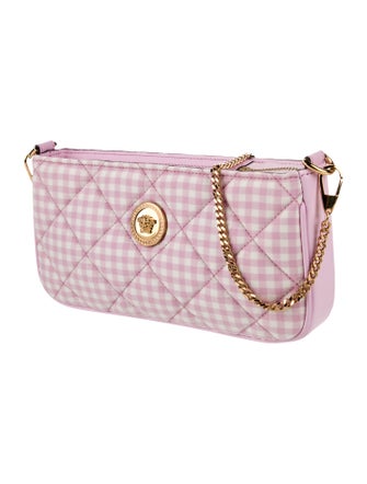 Versace Canvas Shoulder Bag