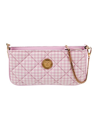 Versace Canvas Shoulder Bag