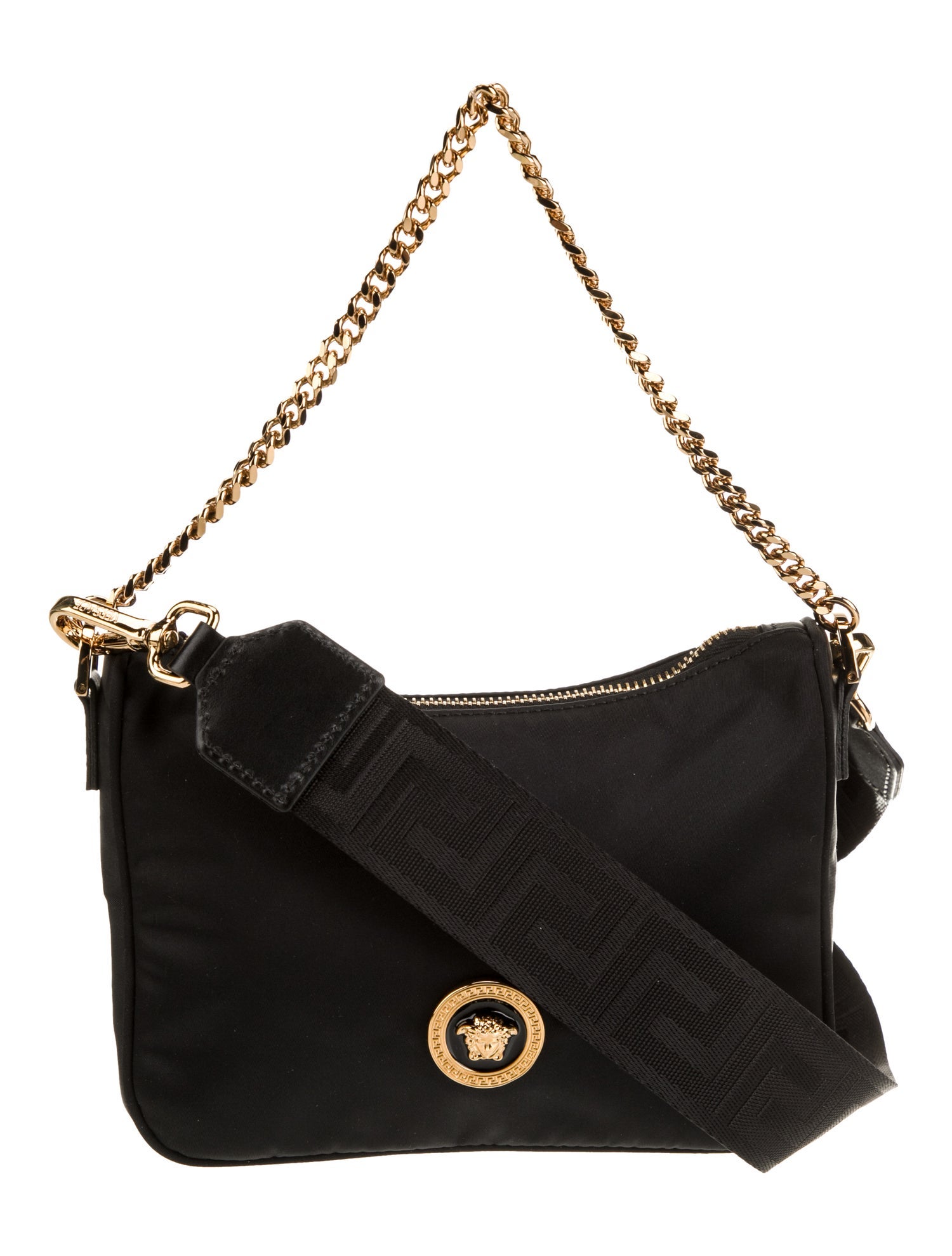 Versace Nylon Messenger Bag