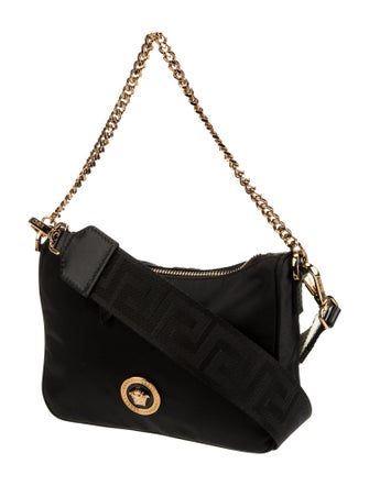 Versace Nylon Shoulder Bag