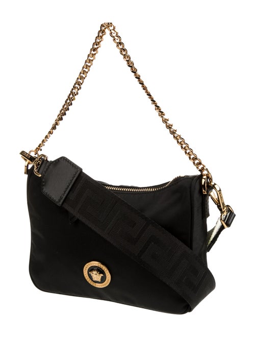 Versace Nylon Shoulder Bag