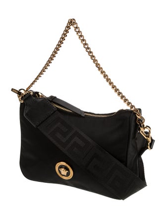 Versace Nylon Shoulder Bag