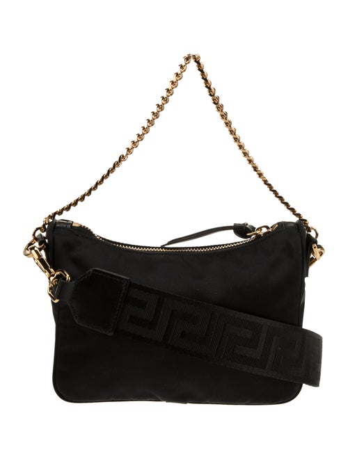 Versace Nylon Shoulder Bag
