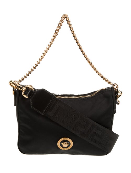 Versace Nylon Shoulder Bag