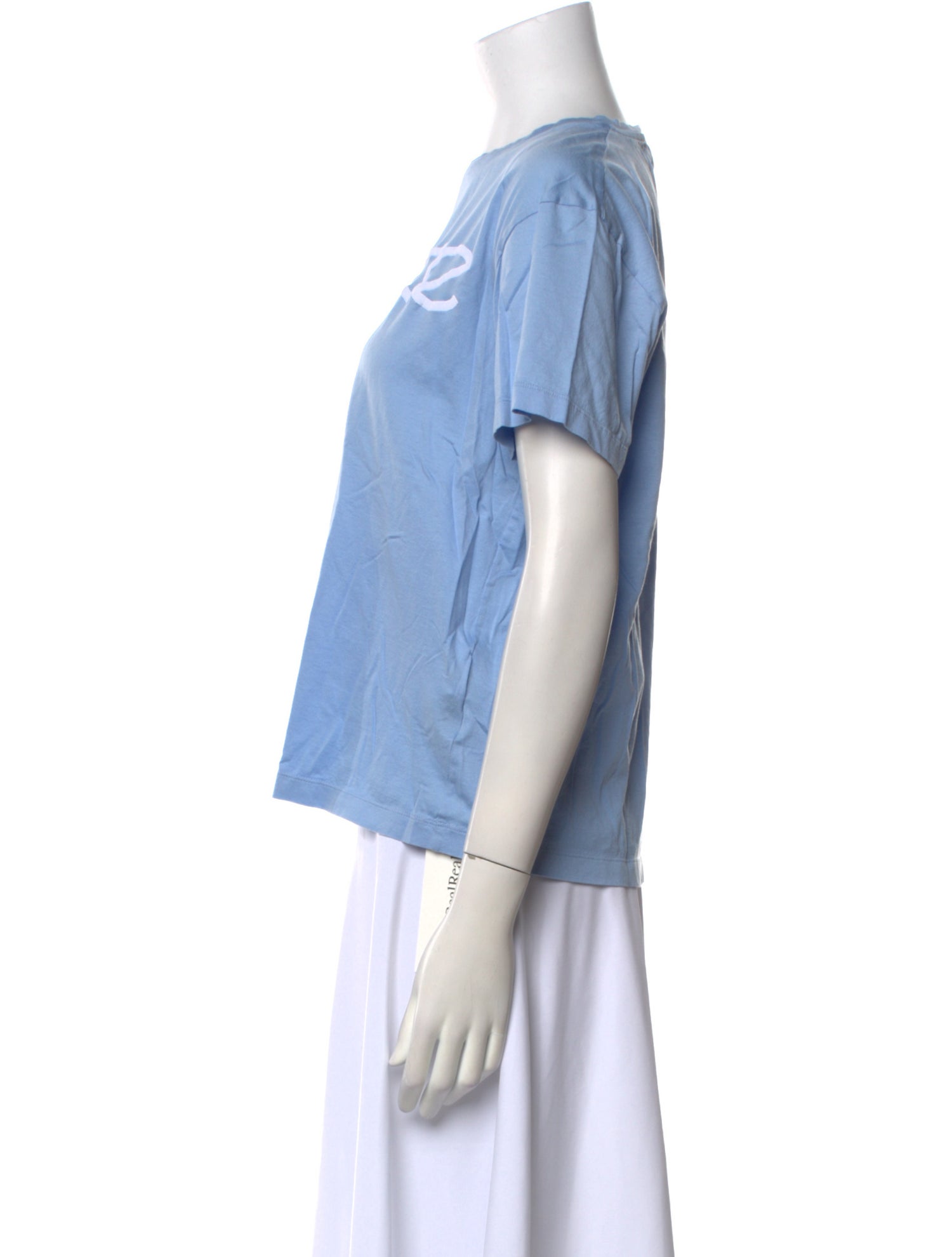 Versace Graphic Print Crew Neck T-Shirt