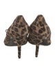 Versace Ponyhair Animal Print Pumps