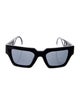 Versace Wayfarer Tinted Sunglasses