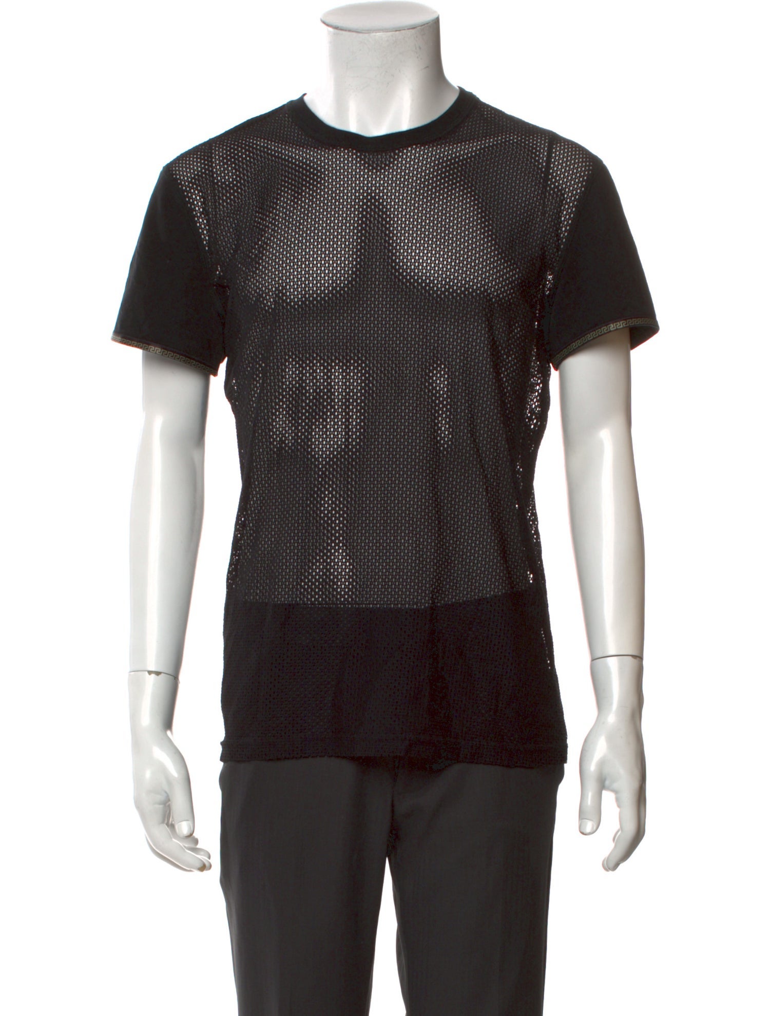 Versace Crew Neck Short Sleeve T-Shirt