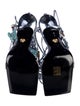 Versace Leather Gladiator Sandals
