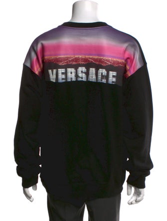 Versace Medusa Insignia Crew Neck Sweatshirt