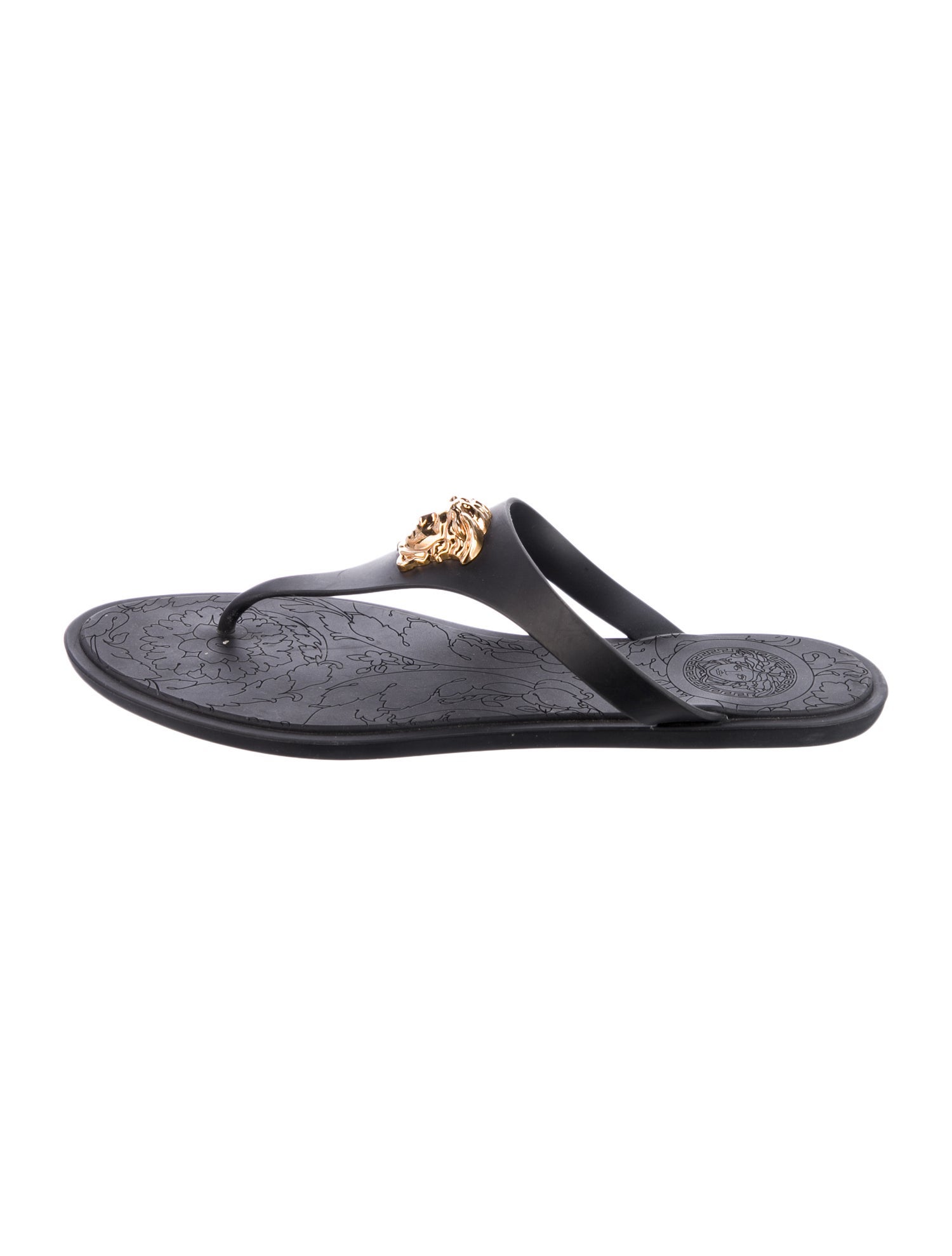 Versace Rubber Flip Flops