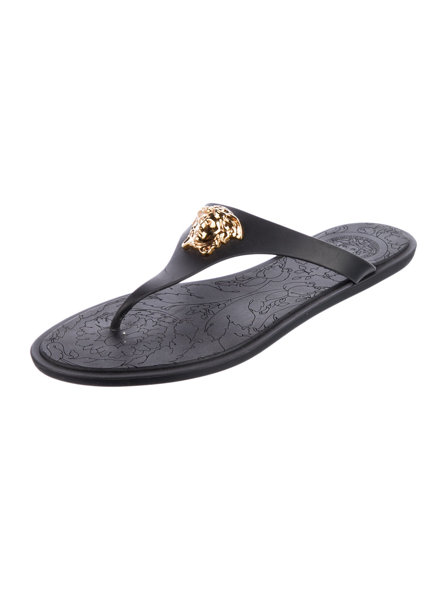 Versace Rubber Flip Flops