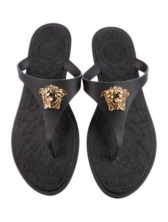 Versace Rubber Flip Flops