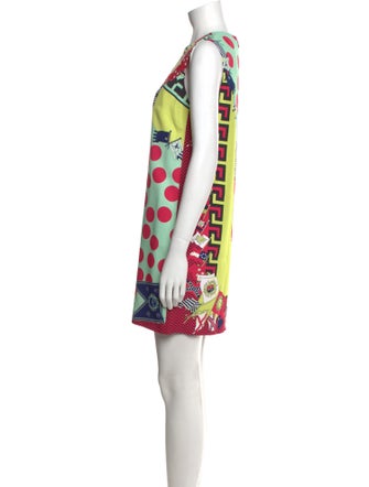 Versace Printed Mini Dress