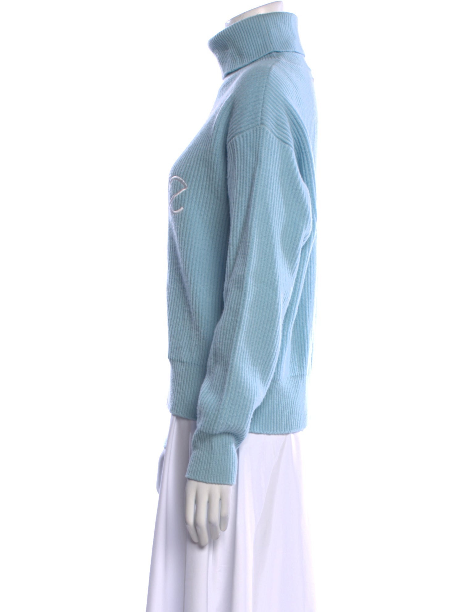 Versace Virgin Wool Graphic Print Sweater