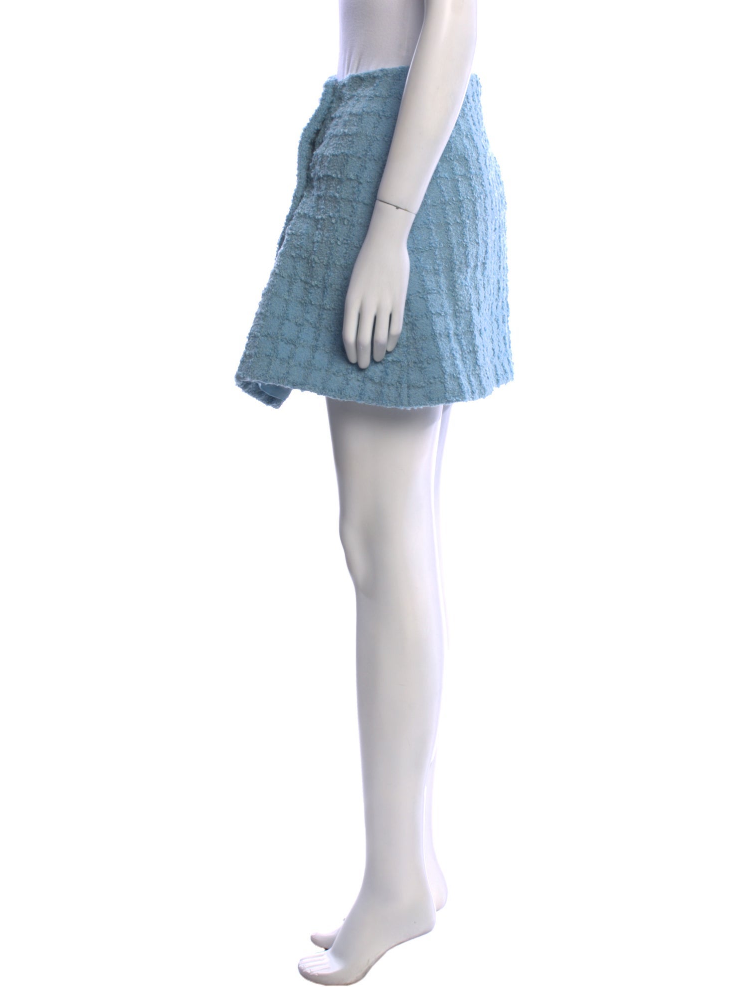 Versace Virgin Wool Mini Skirt