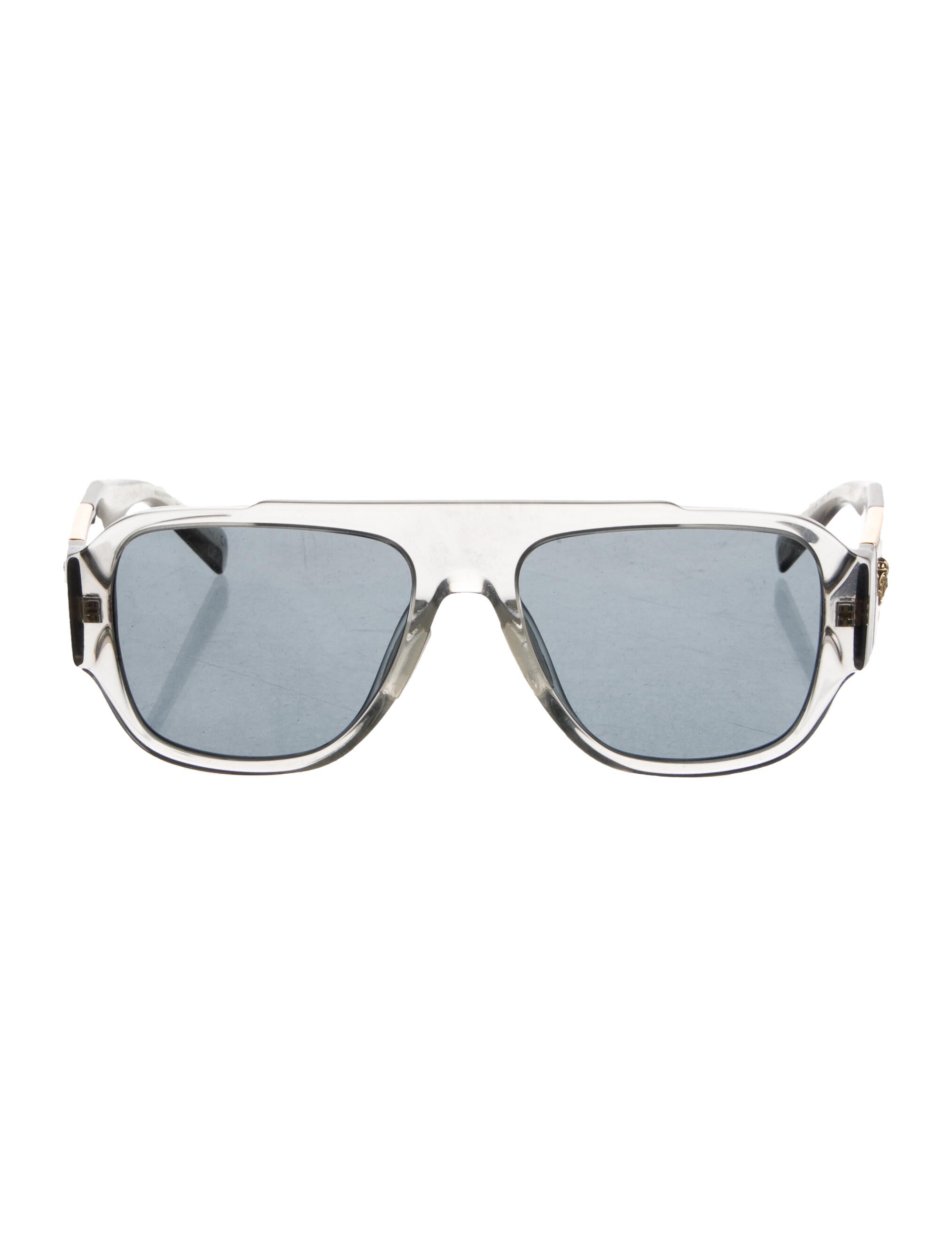 Versace Aviator Tinted Sunglasses