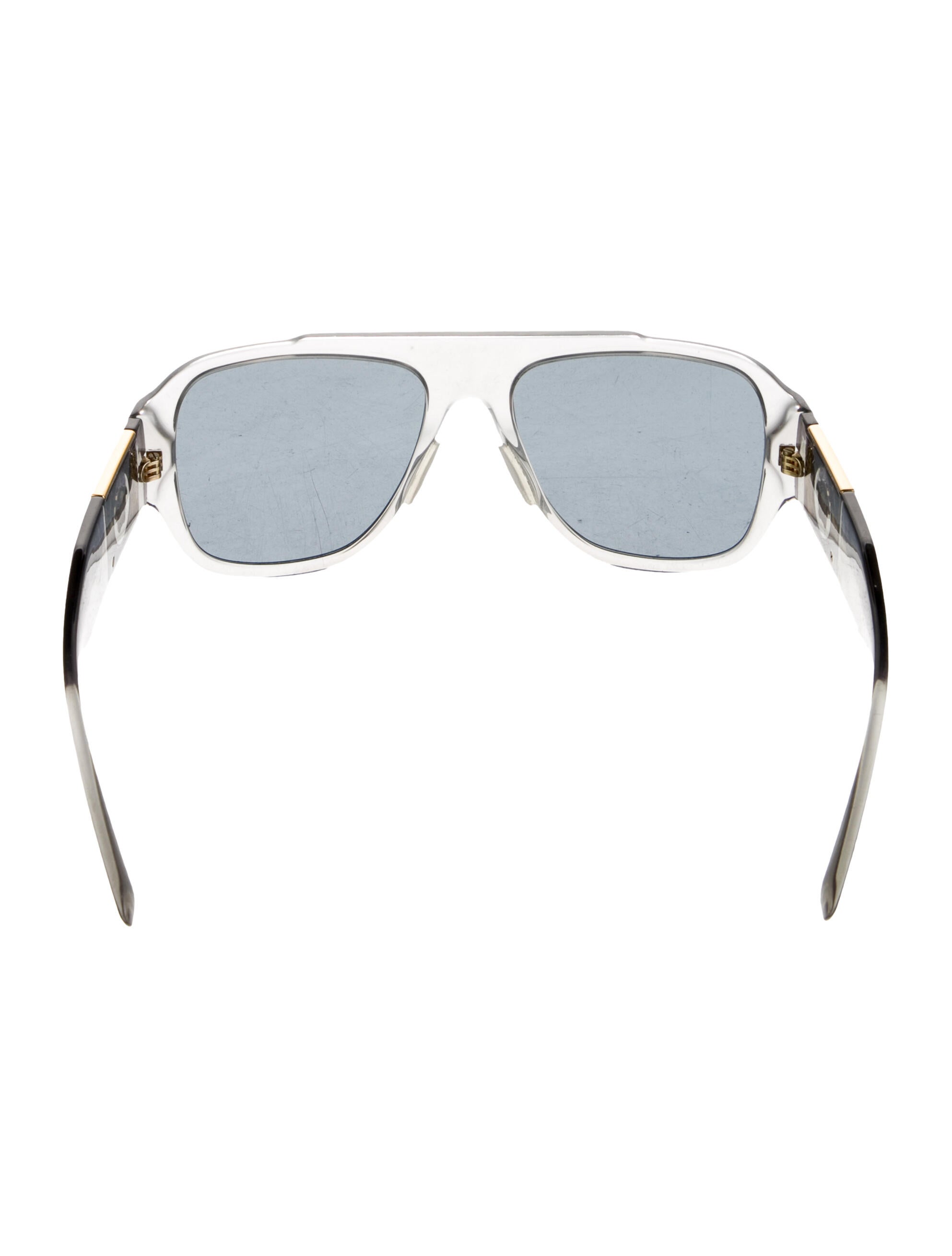 Versace Aviator Tinted Sunglasses