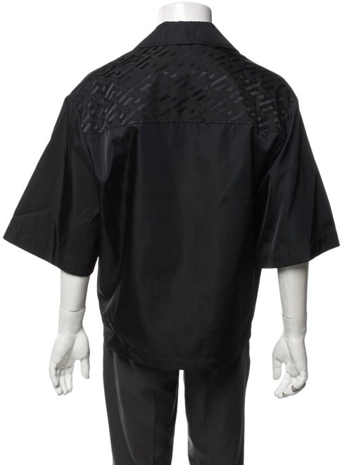 Versace Printed Short Sleeve Shirt