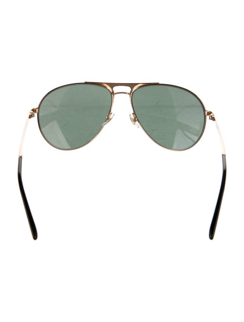 Versace Medusa Insignia Aviator Sunglasses