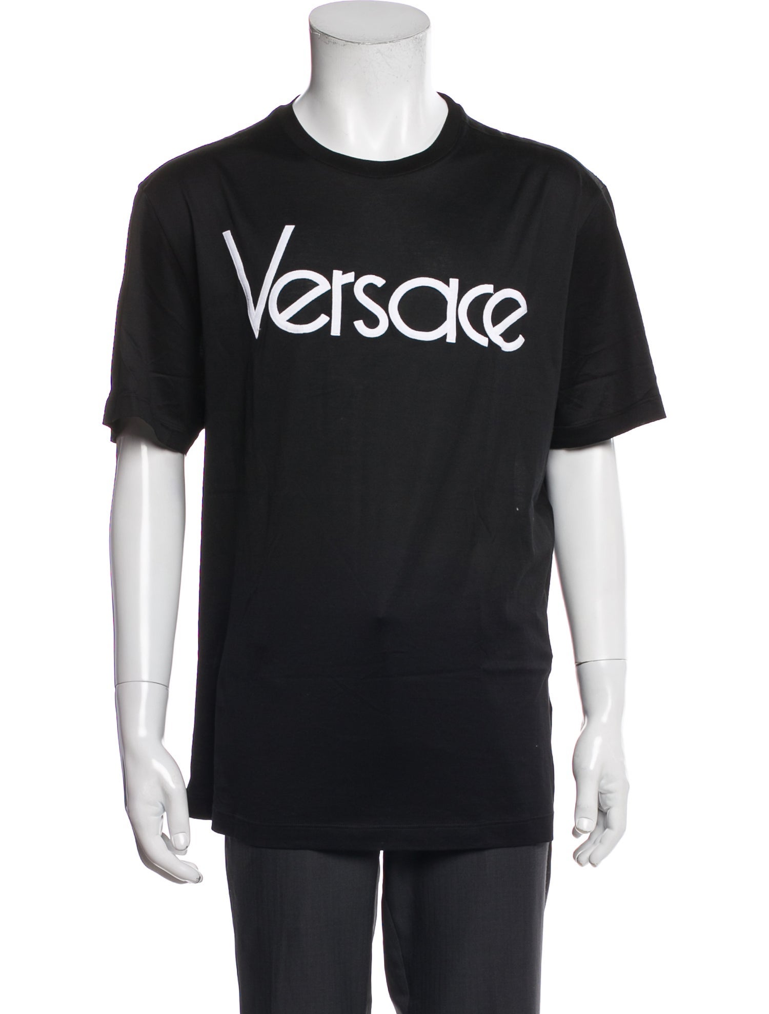 Versace Graphic Print Short Sleeve Shirt