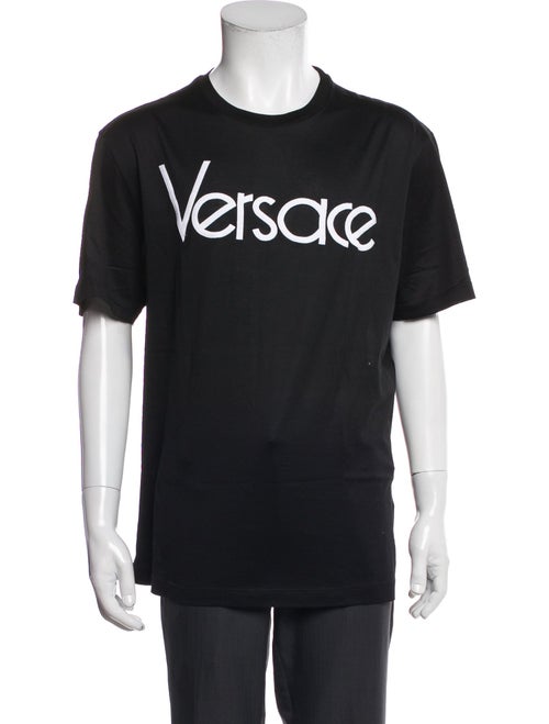 Versace Graphic Print Short Sleeve Shirt