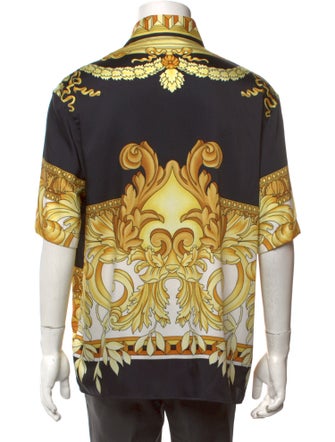 Versace Printed Short Sleeve Shirt