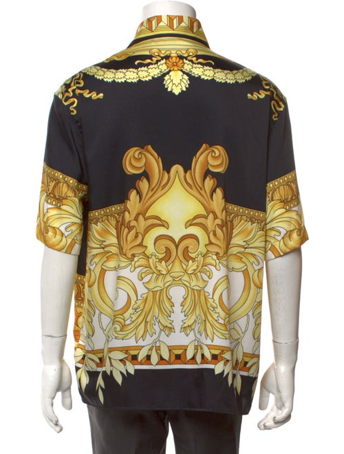 Versace Printed Short Sleeve Shirt