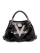 Versace Snakeskin Top Handle Bag
