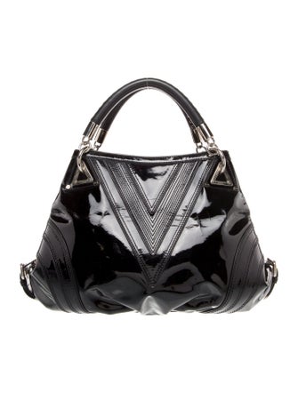 Versace Snakeskin Top Handle Bag