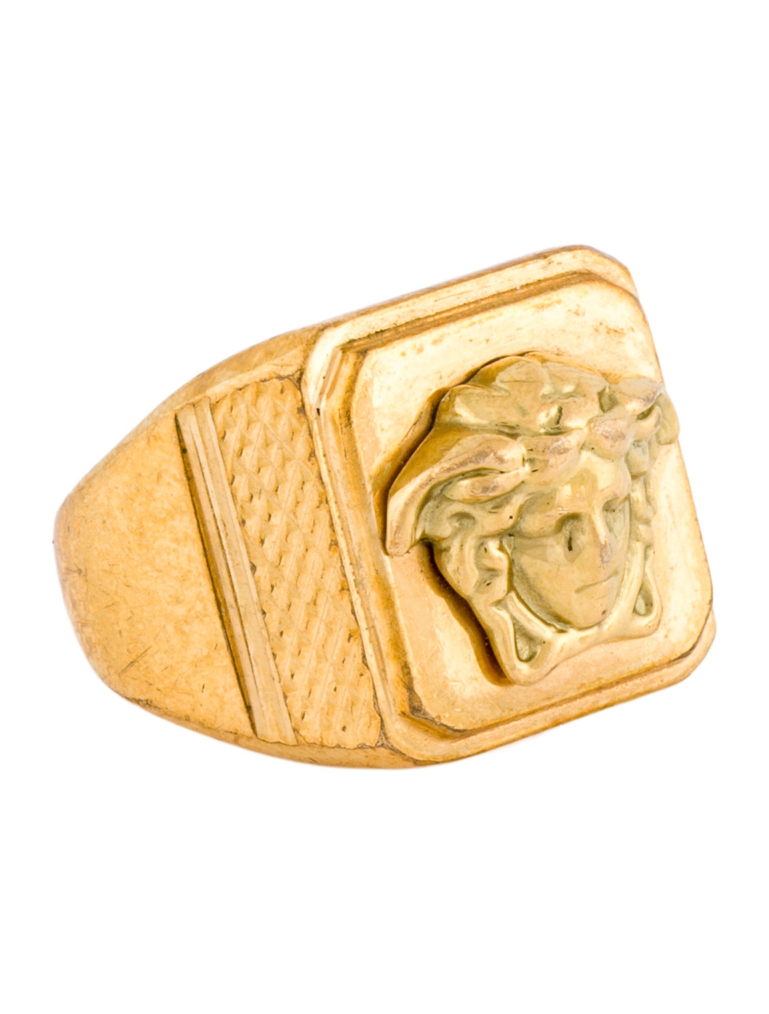 Versace Medusa Signet Ring